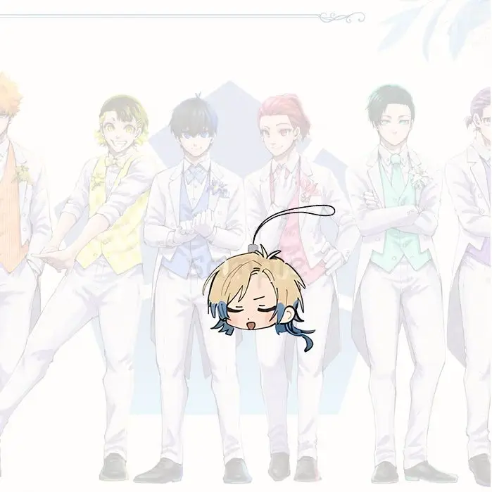 Blue Lock Michael Kaiser Mobile Phone Bachira Meguru Acrylic Pendant Anime Goods Collection Kawaii Phone Case Decor Friend Gift