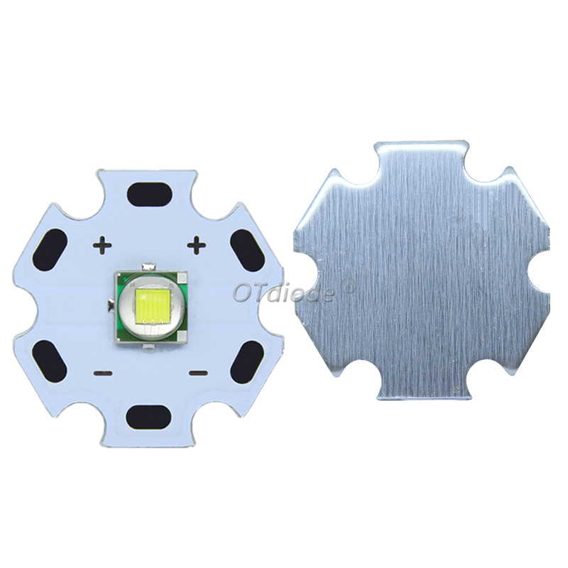 LED 5 W-10 W 5050 XLM T6 5050-L2 3-3.7V Warm Neutral เย็นสีขาวสีแดงสีเขียวสีฟ้า UV สีม่วงชิปไดโอดไฟฉาย Part