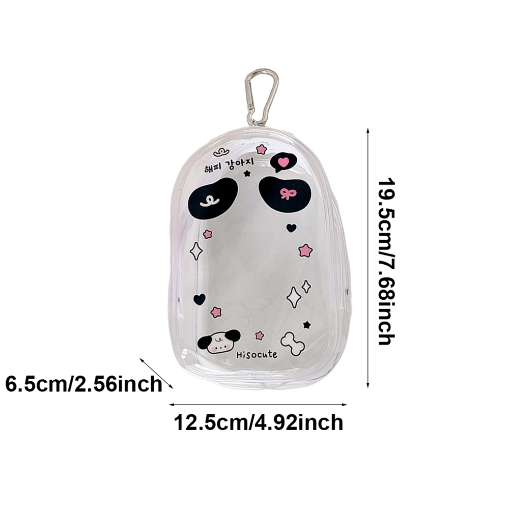 Ins Style Kawaii Doll Display Holder Bag Badge Holder Student Backpack Hanging Doll Case Portable Doll Bag Anime Goods Bag