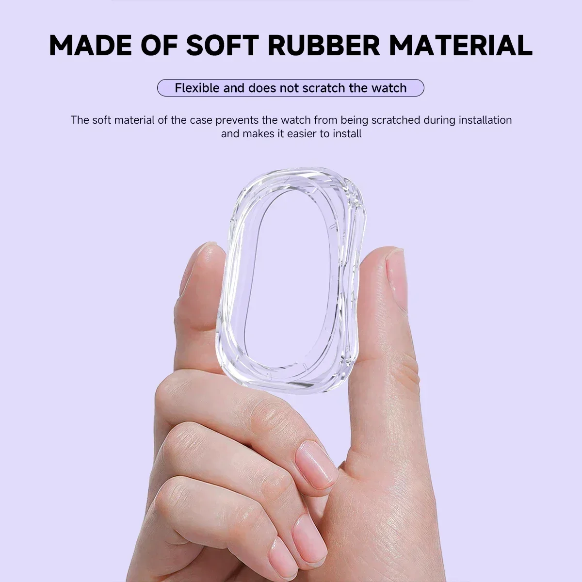 サムスンギャラクシーウォッチ7用のソフトTPU保護ケース,スマートウォッチ用の耐衝撃ケース,47mmのアクセサリ