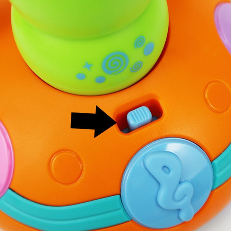 Dança musical saxofone lagarta brinquedo lanternas led divertido brinquedo de música elétrica para crianças presente perfeito para aprender playtime