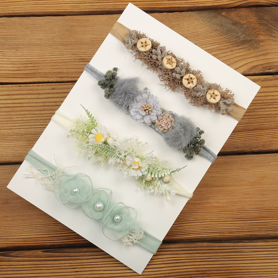 Повязка для волос для новорожденных девочек, реквизит для фотографирования, аксессуары для волос для маленьких девочек, детские повязки для волос, реквизит для фотографирования девочек