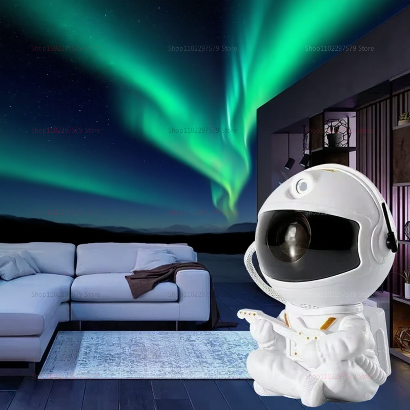 Proiettore galassia Luce notturna a LED Proiettore stellare Proiettore astronauta Luce galassia per la camera da letto decorativa domestica Regalo per bambini