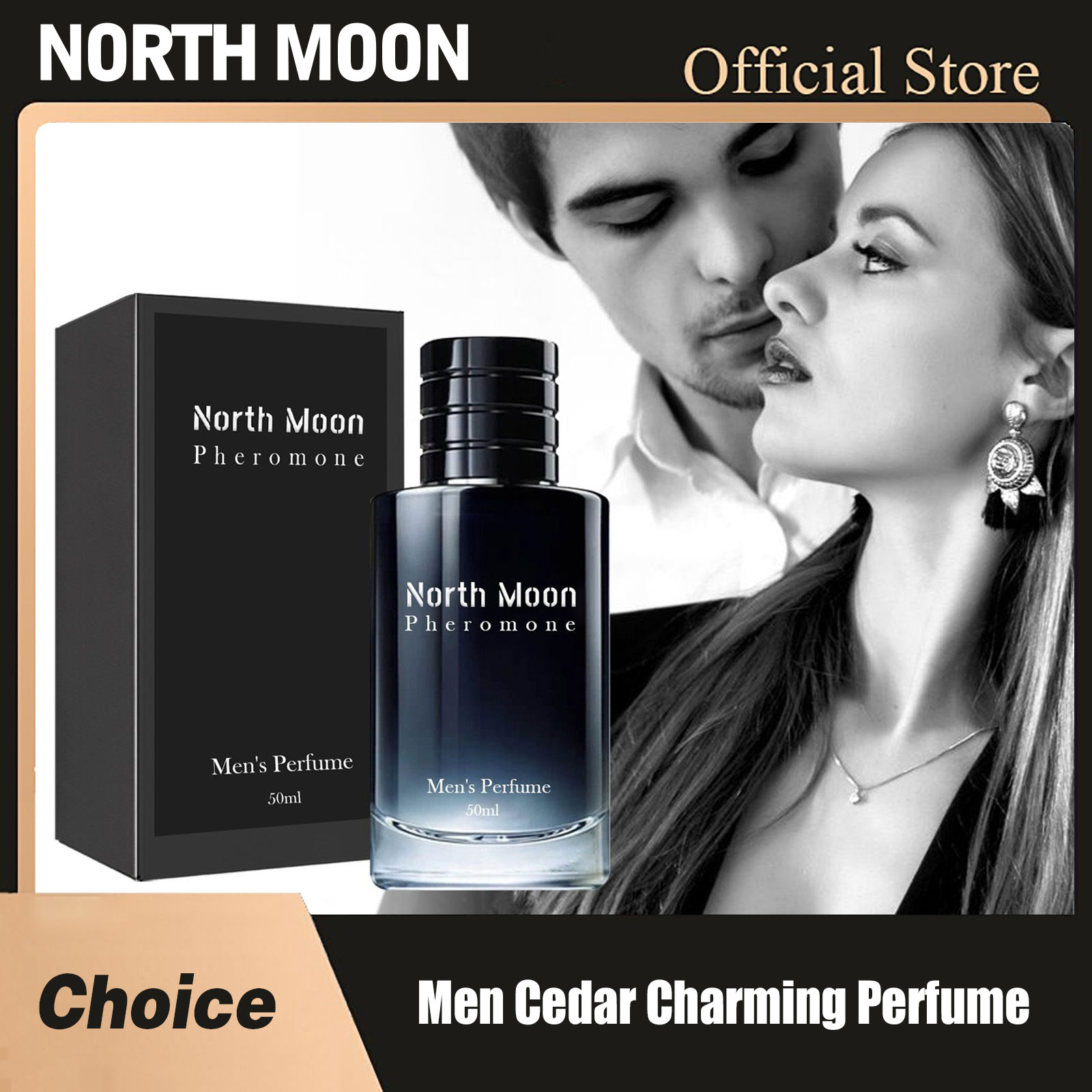 Mężczyźni drzewo sandałowe urocze perfumy trwały świeży lekki zapach codzienne randki flirtowanie przyciągają kobiety cedrowe perfumy z feromonami ciała
