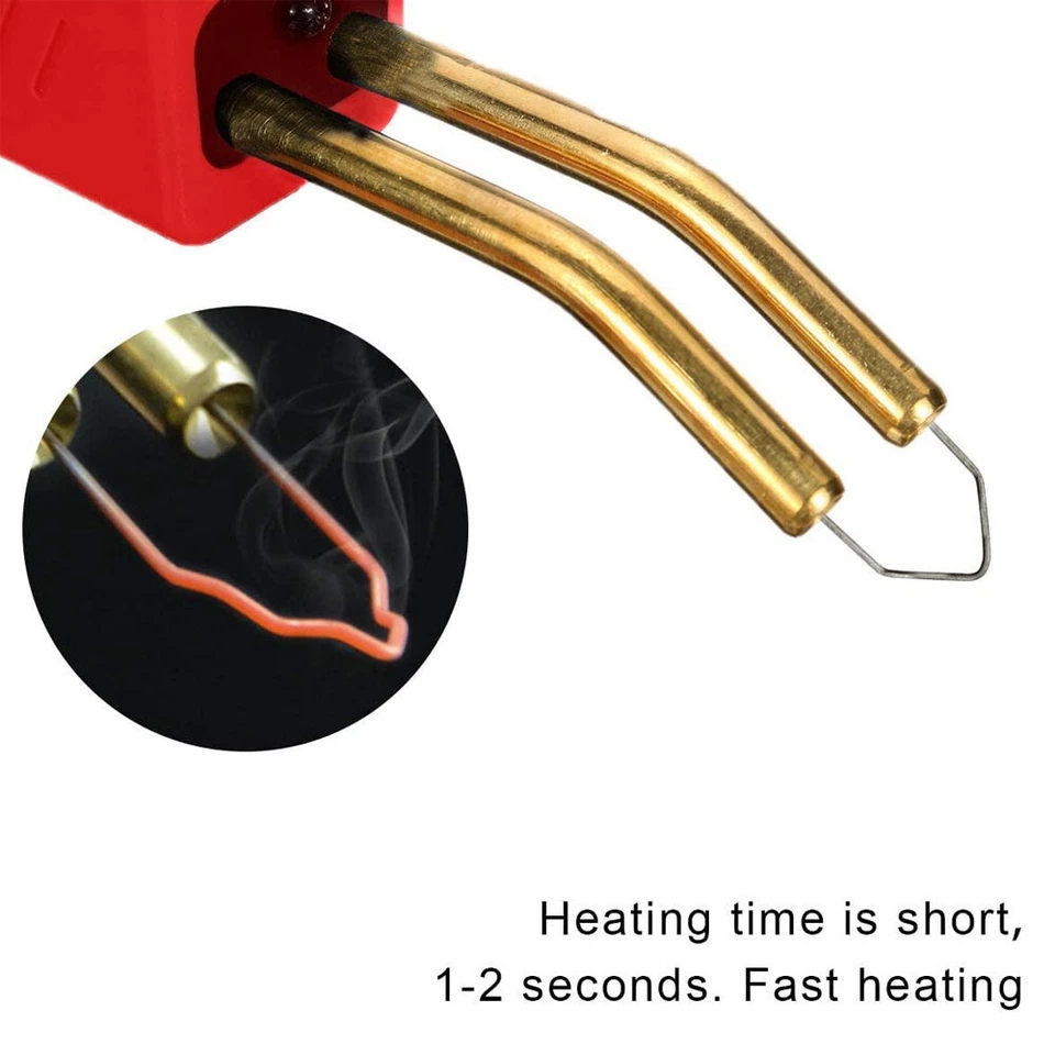 Machine à souder le plastique, pistolet à souder pour pare-chocs de voiture, 4 Types d'agrafes pour pare-chocs/Kayak/réparations de produits en plastique, nouvelle collection