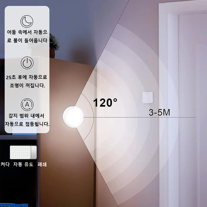 PIR 모션 센서와 Xiaomi 밤 빛 LED 침실 룸 장식에 대 한 충전식 USB 부엌 캐비닛 밤 램프