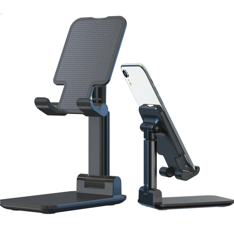 Supporto per telefono cellulare da tavolo pieghevole in ABS per iPad iPhone 16 15 Supporto per smartphone Supporto per tablet da scrivania per telefono cellulare Supporto portatile