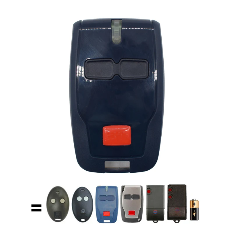 5PCS MITTO 2 รีโมทคอนโทรล 433.92MHz Rolling Code ที่เปิดประตูโรงรถ