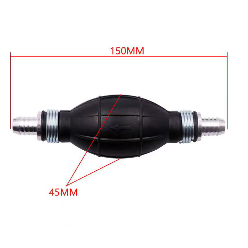 Nbr-オートバイ,車,船舶,船,外機用の手動燃料ポンプ,6mm, 8mm, 10mm, 12mm