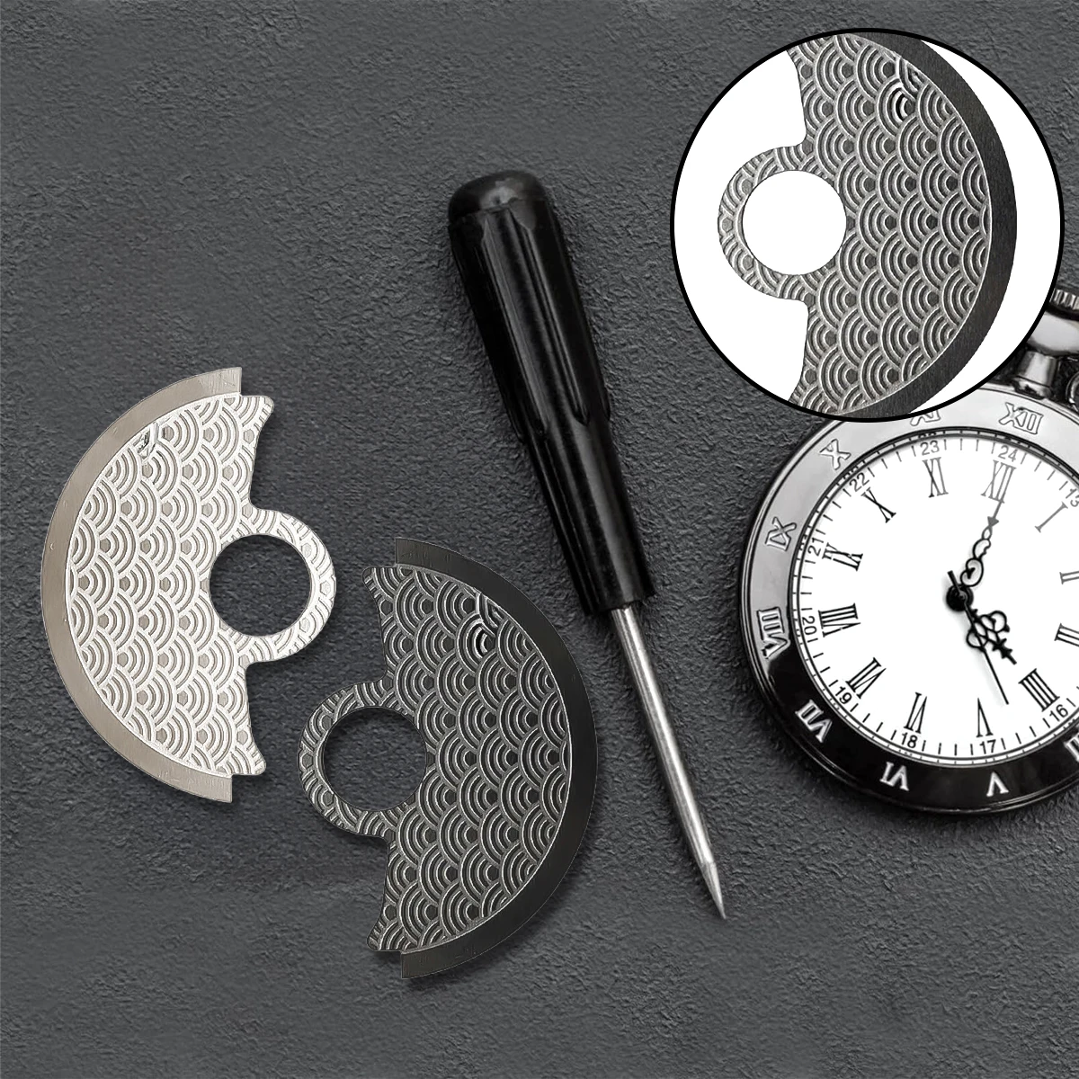 4 r35 nh35 nh36 automatischer Hammer rotor Patch passend für seiko 4 r35 4 r36 nh35 nh36 7s Uhrwerk seiko skx007 Uhr Reparatur Rotors chutz