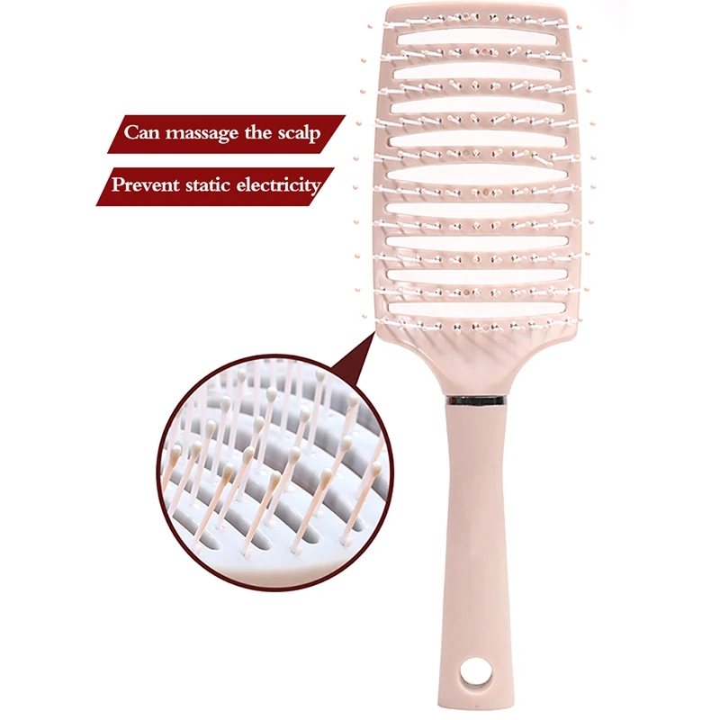 Spazzola per capelli Pettine a cuscino d'aria Spazzola per capelli soffice anti-perdita di capelli per tutti i tipi di capelli per capelli naturali ricci lunghi, spessi e sottili