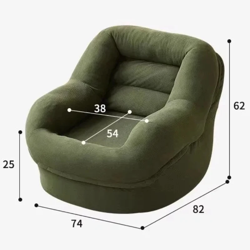 Sillón para niños Beanbag Fauteuille Enfant Mini sofá sillones silla para niños asientos para bebés Bean Bag sofá de fresa sofás infantiles