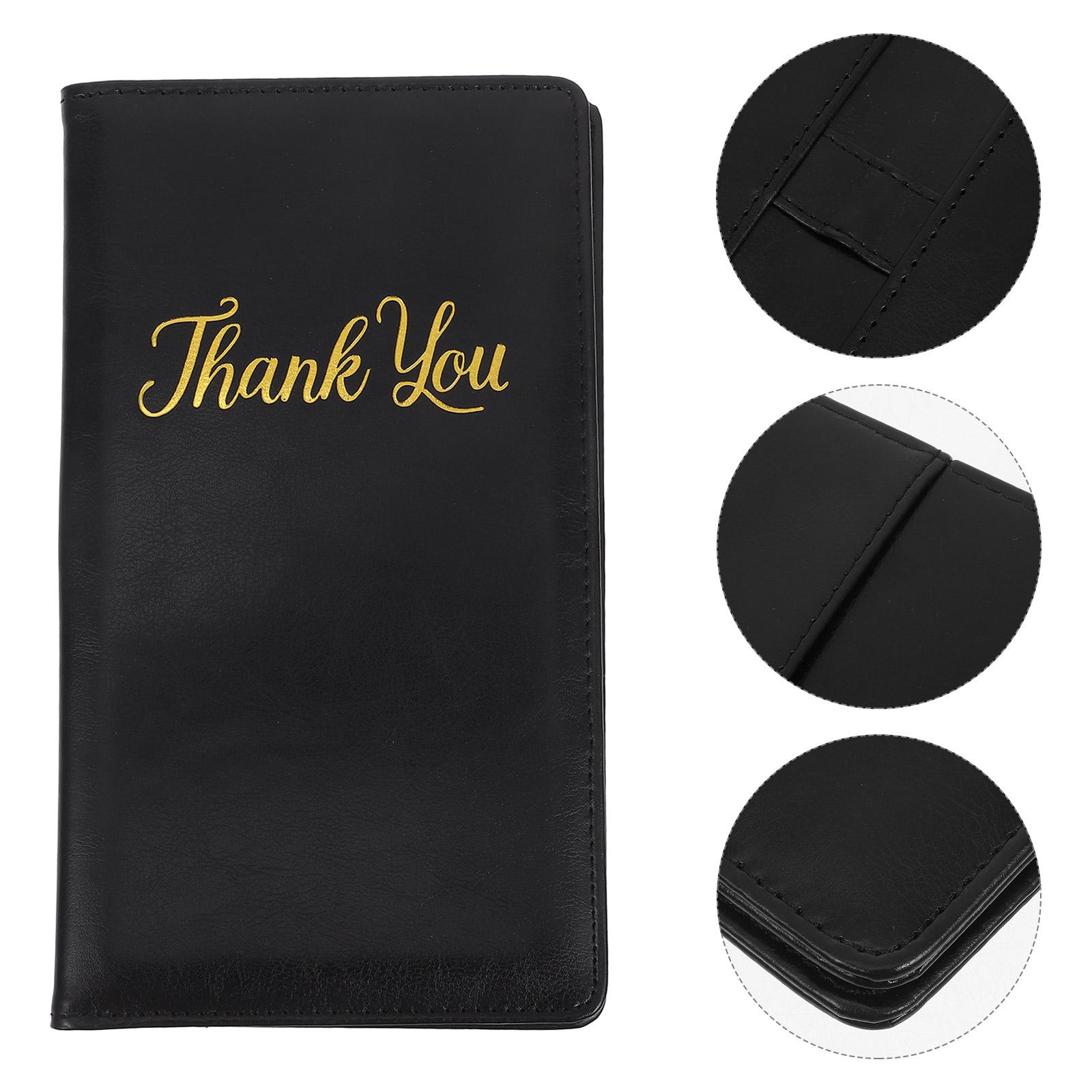 Pu Restaurant Spitzenhalter Gästeprüfbuch Rechnungstablett Ganizer Serverkartenetui Zahlungspräsenter Gastprüfblock Menü