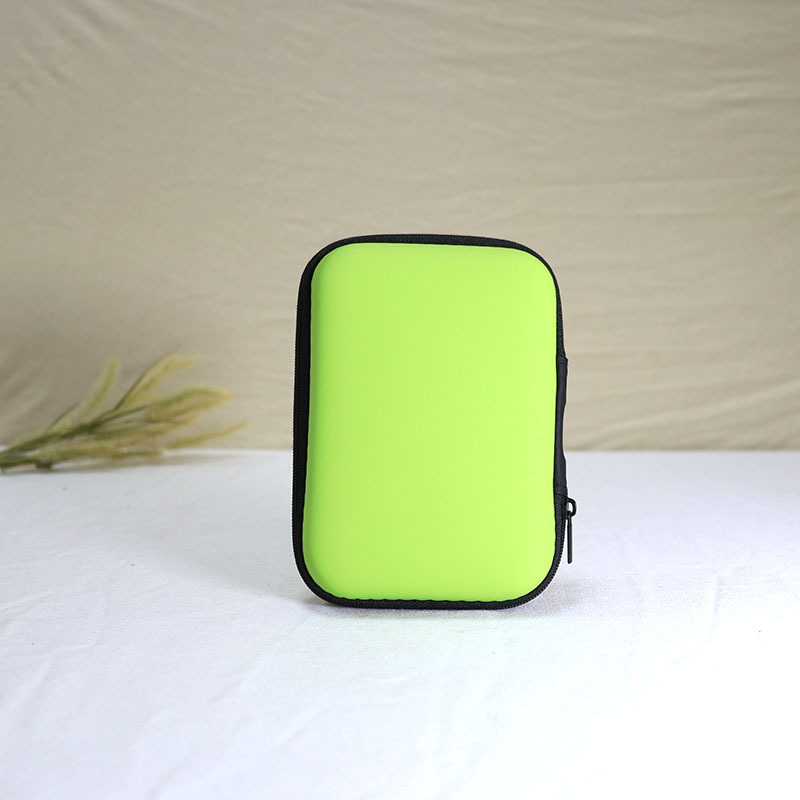 Eva Headphone Data Cable Storage Hard Drive Bag Simple Portable Charger Headphone Zipper Box