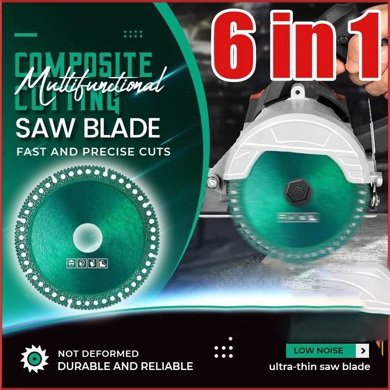 1 STKS Zaagblad Disc Voor Grinder 4 Inch Diamant Ultradunne Snijden Zaagblad Geschikt Voor Keramisch Glas Metaal Hout Snijgereedschap