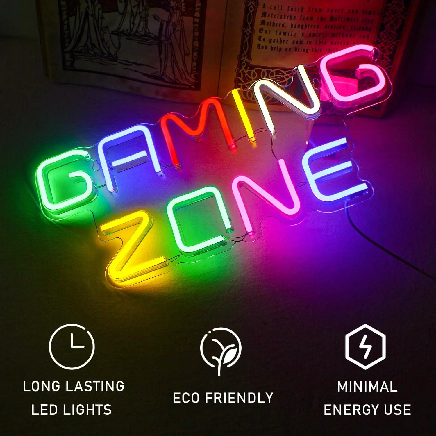 ป้ายไฟนีออนสำหรับเล่นเกมปากการูปหัวใจ LED หรี่แสงได้สำหรับเครื่องตกแต่งฝาผนังบาร์เที่ยวกลางคืนห้องเล่นเกมสุนทรียภาพของตกแต่งวันเกิดของขวัญศิลปะ
