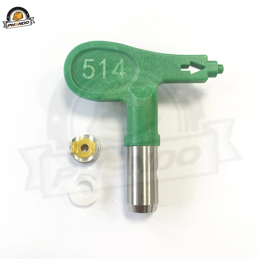 PHENDO HEA ProTip Low Pressure Airbrush Tip 1-6 Series 110 512 620 Airbrush Nozzle Spray Tip for Wagner Titan Airless Sprayers