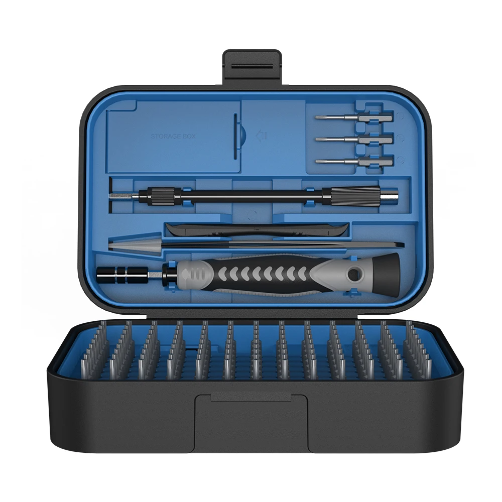 Juego de destornilladores de precisión 130 en 1, kits de herramientas manuales portátiles, brocas magnéticas, mina pequeña para Xiaomi, teléfono móvil, reparación de relojes de PC