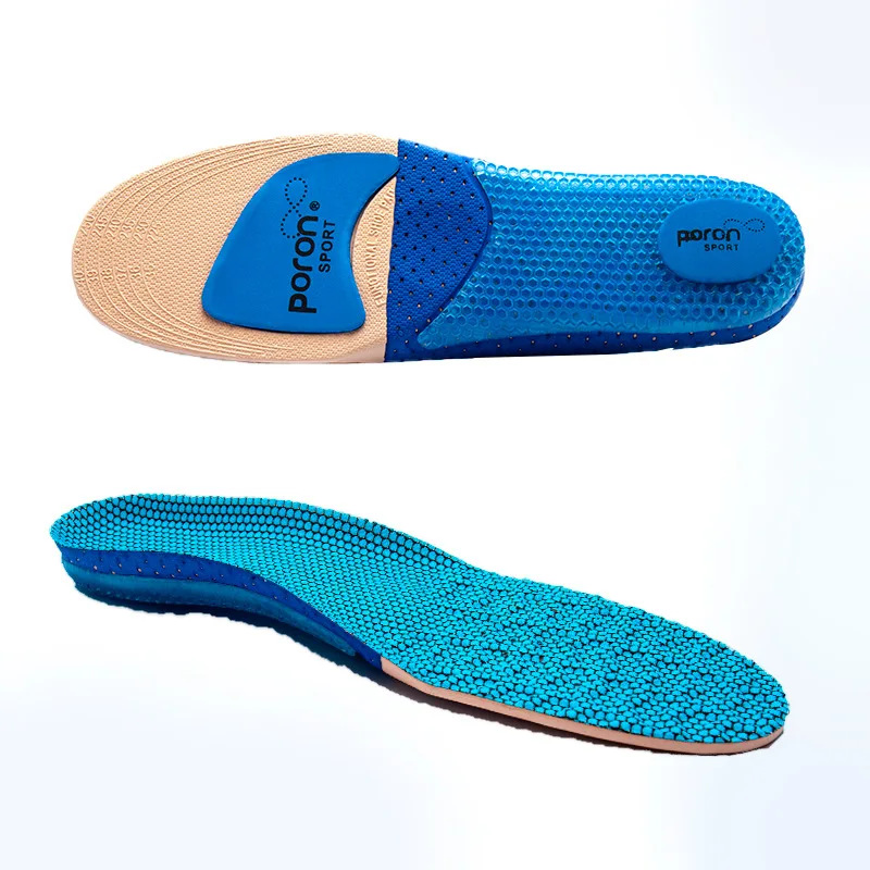 Silicone Orthopedic Insoles for Shoes High Elastic Sport Shockabsorbing Insole for Feet Arch Support Plantar Fasciitis Shoe Sole
