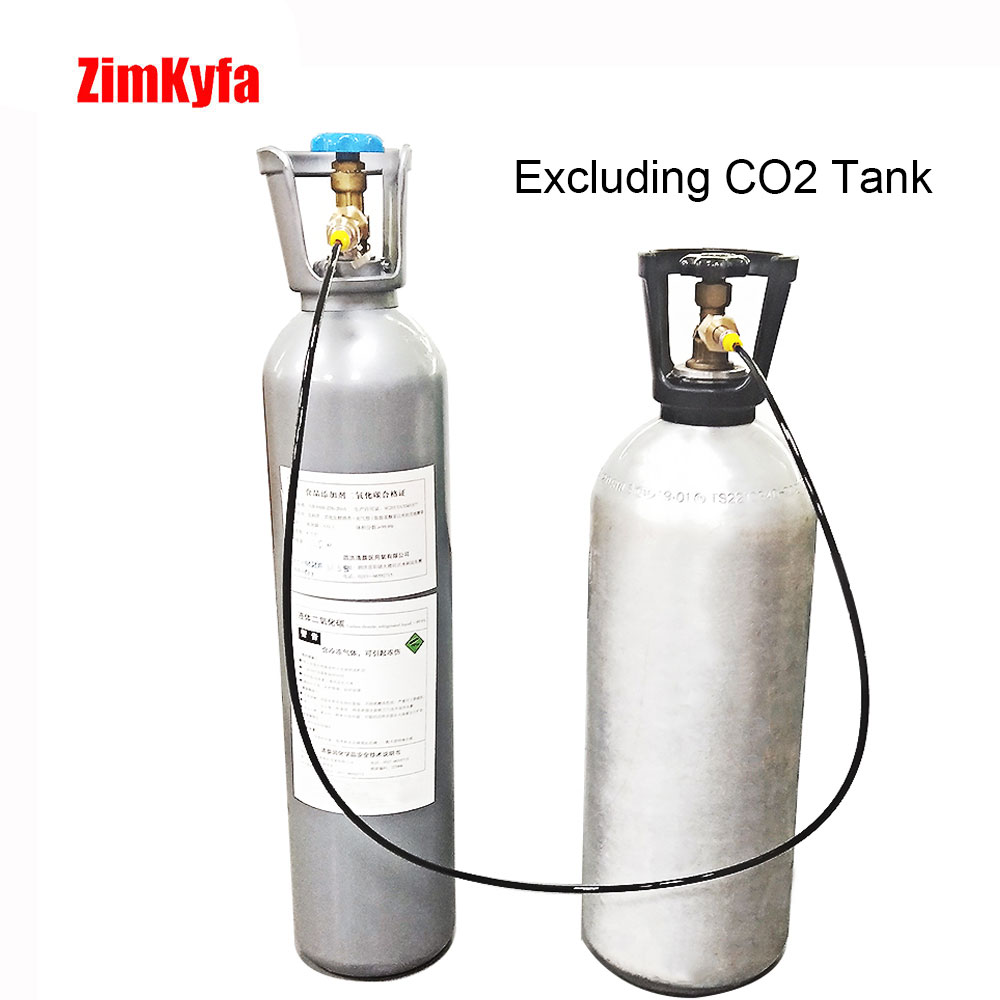 Argon CO2 Refilling Station Charging Adapter To Small Welding Tanks,W/ 1.5 Meters Soft Hose 250bar Gauge G5/8,W21.8-14,CGA320