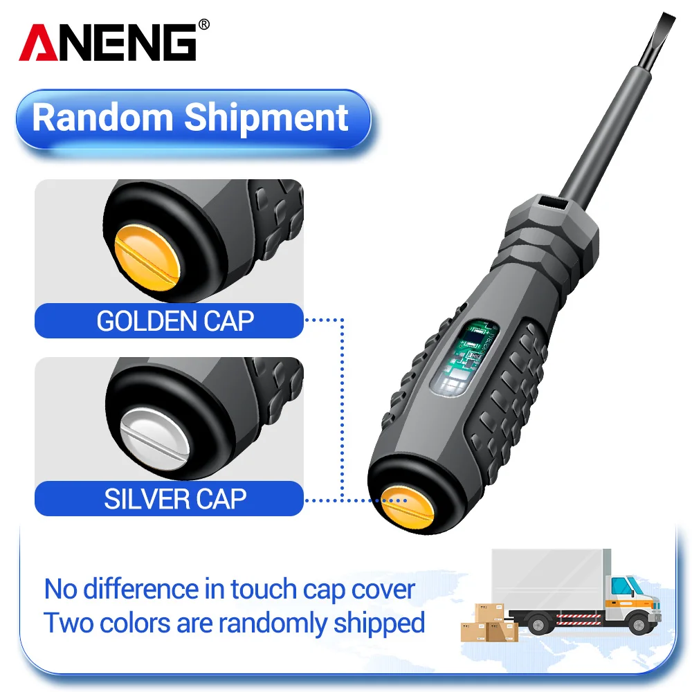 ANENG B05 ワード/クロスドライバーネオン電球インジケータメーター電気ペン絶縁電気技師ハイライトポケットテスターペンツール