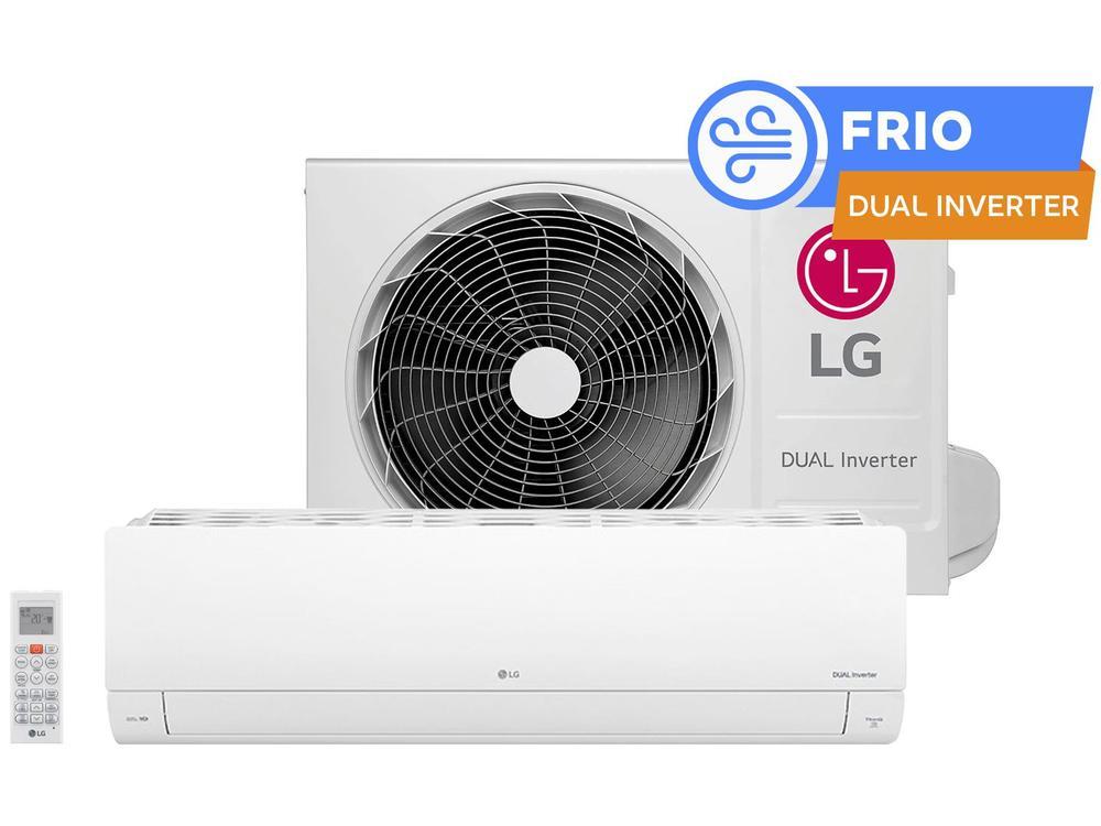 Ar-condicionado Split Hi-Wall LG Dual Inverter 9.000 BTUs Frio Compact - 220V