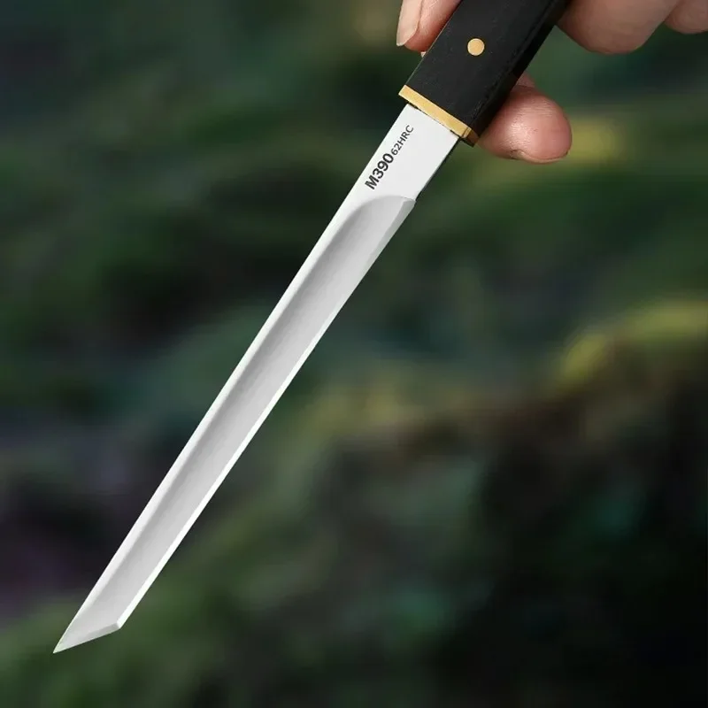 Couteau de cuisine de haute dureté, couteau à fruits de poche Portable tranchant, couteau à désosser avec fourreau pour la cuisine