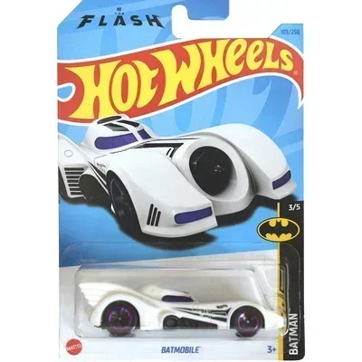 Оригинальные автомобильные игрушки премиум-класса Hot Wheels для мальчиков, Бэтмен 1/64, литой под давлением, первый летучий мобиль, Робин Аркхэм, рыцарь, коллекция Бэтмобиля