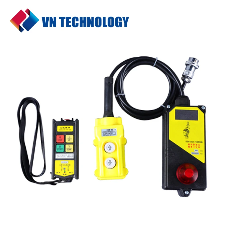 Wireless Remote Control Kit, Electric Hoist Accessories, for Electric Hoist Winch, Wire and Remote Control, Model YTK-X2S,V2S