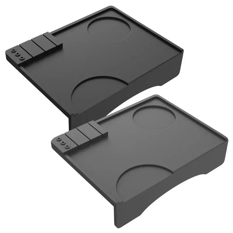 Estera de apisonamiento de café, almohadilla de silicona de 7,6x5,7 pulgadas, impermeable, resistente al calor, estera de manipulación de Espresso de calidad alimentaria para portafiltro