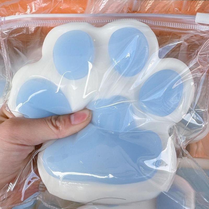Cat Paw Squishys Fidget ของเล่นตุ๊กตาน่ารัก Cat Paw ซิลิโคนช้า Rebound Pinch Decompressions ของเล่นความเครียด Release Vent ของเล่น