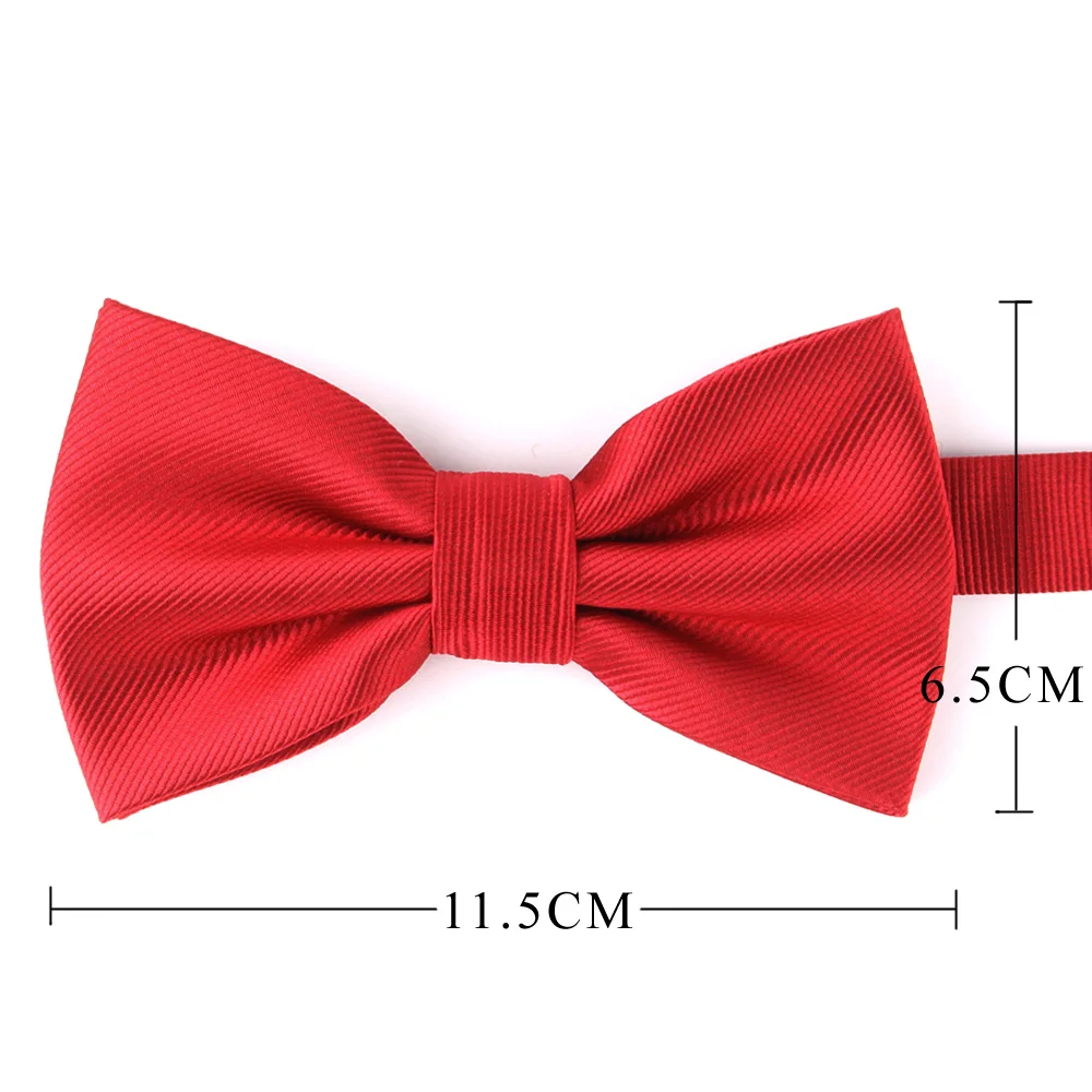 Chắc Chắn Bowtie Dây Buộc Tóc Nơ Thời Trang Cho Nam Nữ Thắt Nơ Đen Trưởng Thành Đỏ Dây Thắt Nơ Cravats Màu Trơn Phù Rể Bowties quà Tặng Tốt