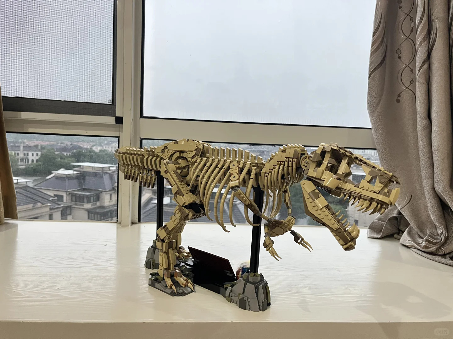 2025 New MOC Tyrannosaurus Rex Fossil Skeleton Model Home Decor Children's Boys' Holiday Gift