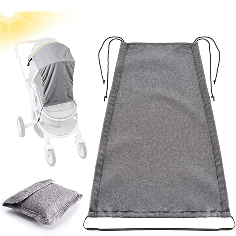 Universal Bebê Stroller Pára, Transporte Sun Sombra, Canopy Capa, Acessórios Pram, Assento de carro, Pushchair Cap, Sun Hood