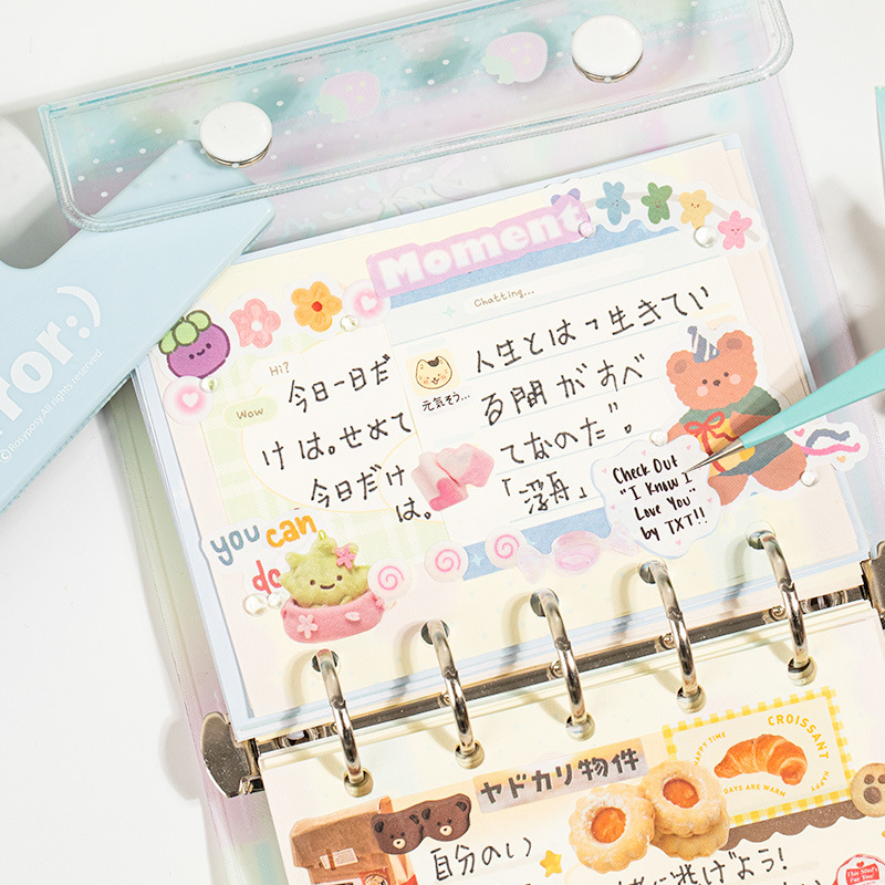 Mr.ペーパーインスタイルのテーマステッカー、DIYスクラップブッキング、かわいいペット、猫、犬、犬、コラージュ、雑誌、日記、装飾、20個/本