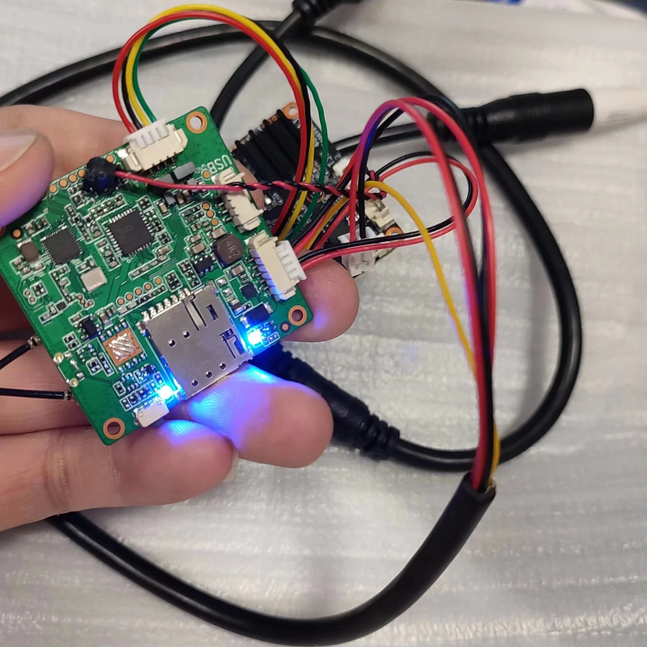 DIY 4G WIFI AP IP модуль камеры 5 Мп IMX307 беспроводной мини встроенный микрофон фотокамера модификация P2P приложение AF790