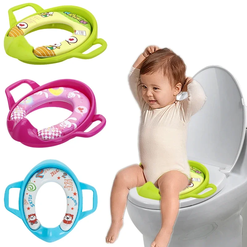 Kinder Wc Sitz Cartoon Weiche Baby Wc Sitz Tragbare Baby Wc Training Wc Stuhl Kinder Urinal Kissen Matte