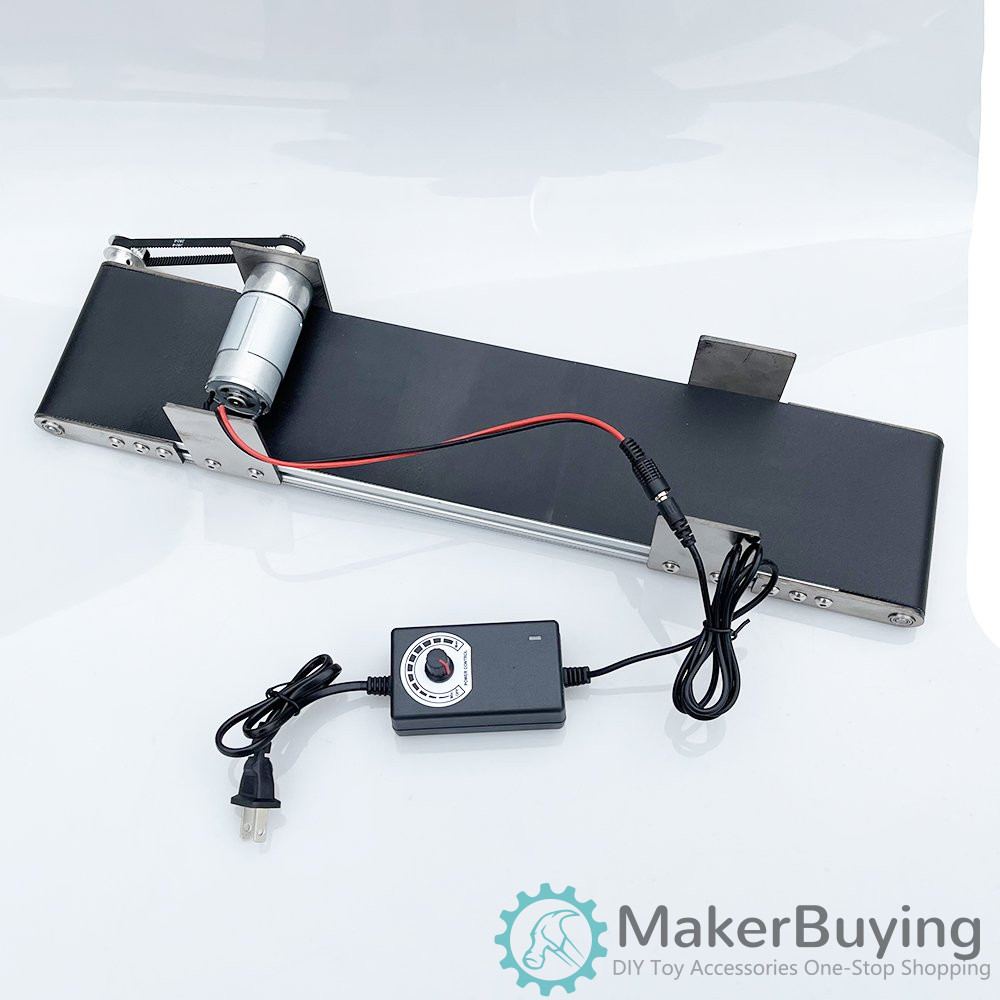 金属製のデスクトップコンベヤーベルトの組み立てライン、小さなコンベヤー、学生の摩擦実験、技術、イノベーション、学習、zdh7