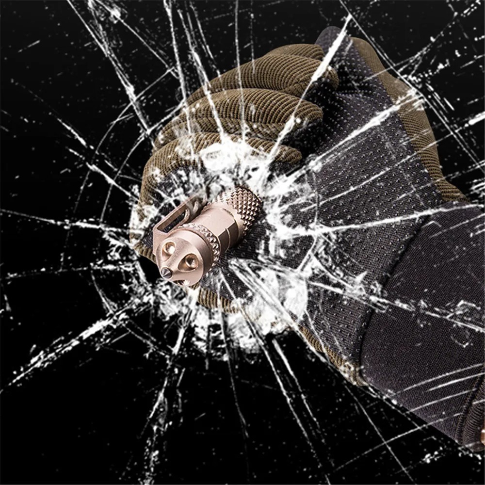 Stylo tactique Portable d'auto-défense, en aluminium d'aviation, brise-verre d'urgence, Protection de sécurité, survie, multi-outil EDC