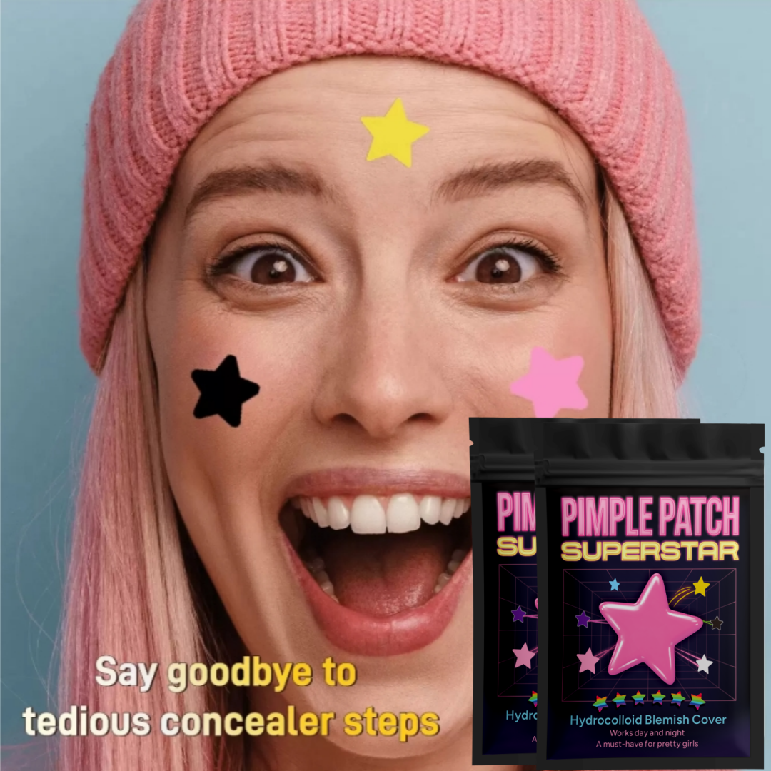 480pcs pieces of multi-color star acne patches, facial acne patches, concealer acne patches, and pimples patches, ultra-thin