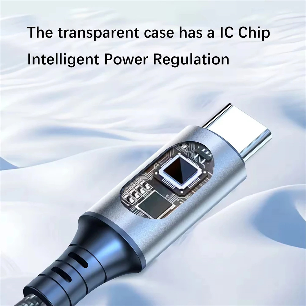 6A 120W USB C to USB C Cable Super Fast Charging Phone Charger Data Cord For Samsung Xiaomi Huawei USB Type C Quick Charge Cable