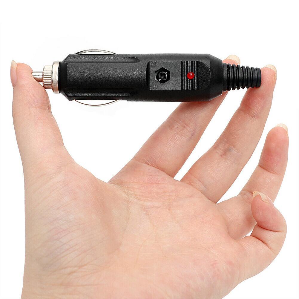 LEDシガレットライター,12Vおよび24V電源ソケット付き,車,ボート,トラックアクセサリー用