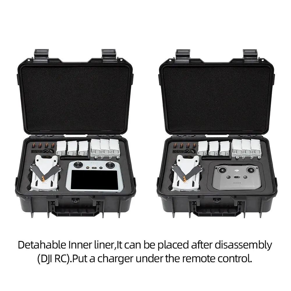 Para DJI Mini 3 funda a prueba de explosiones Mini 3 Pro bolsa portátil caja impermeable carcasa dura accesorios de gran capacidad funda