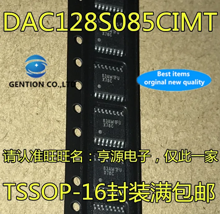10 piezas DAC128S085 DAC128S085CIMTX pantalla de seda X78C en stock 100% nuevo y original