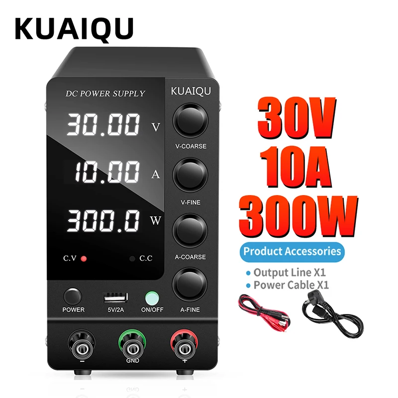 30V 10A DC Điều Chỉnh Chữ Số Hiển Thị Mini Phòng Thí Nghiệm Nguồn Cung Cấp Điện Ổn Áp 60V 5A 120V3A Cho sửa Chữa Điện Thoại