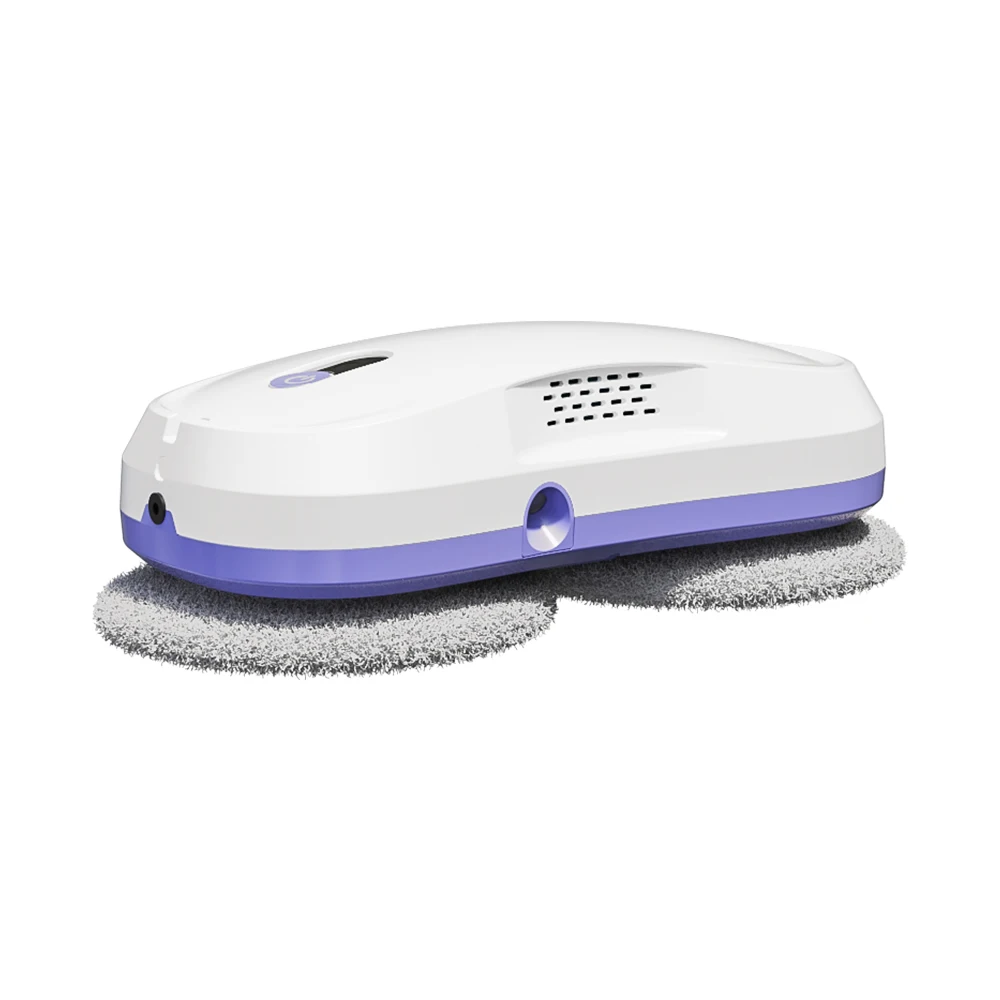 PuRuiKai PRK-M8 Fensterputzroboter, automatisch, mit automatischem Dual-Spray, 5600 Pa Saug-Fernbedienung, Kantenerkennung für Zuhause