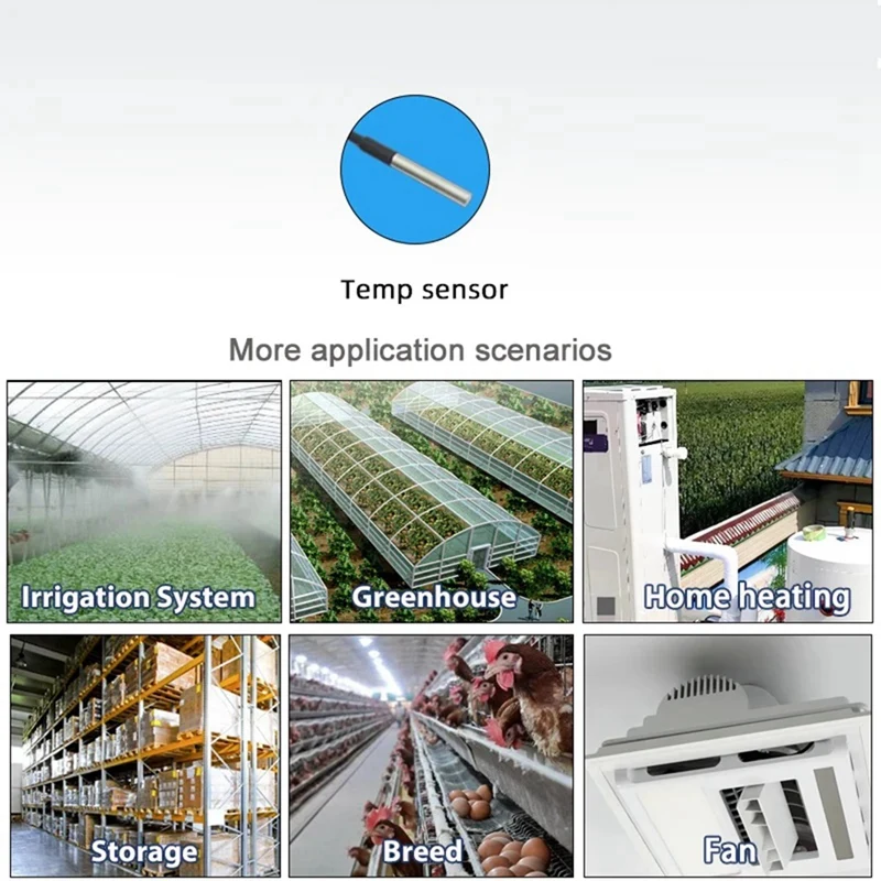 Tuya Smart Zigbee-Schalter mit Temperatursensor, passiver Trockenkontakt, Zigbee-Relais, funktioniert mit Home Assistant