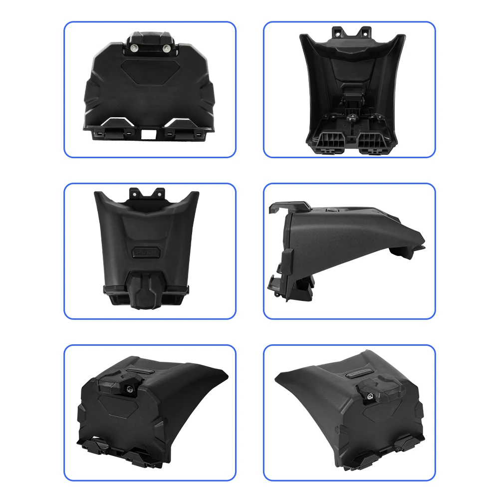 Suporte para smartphone com modelos de armazenamento integrados, bandeja organizadora para 2017-2023 can am maverick x3, acessórios 715002874