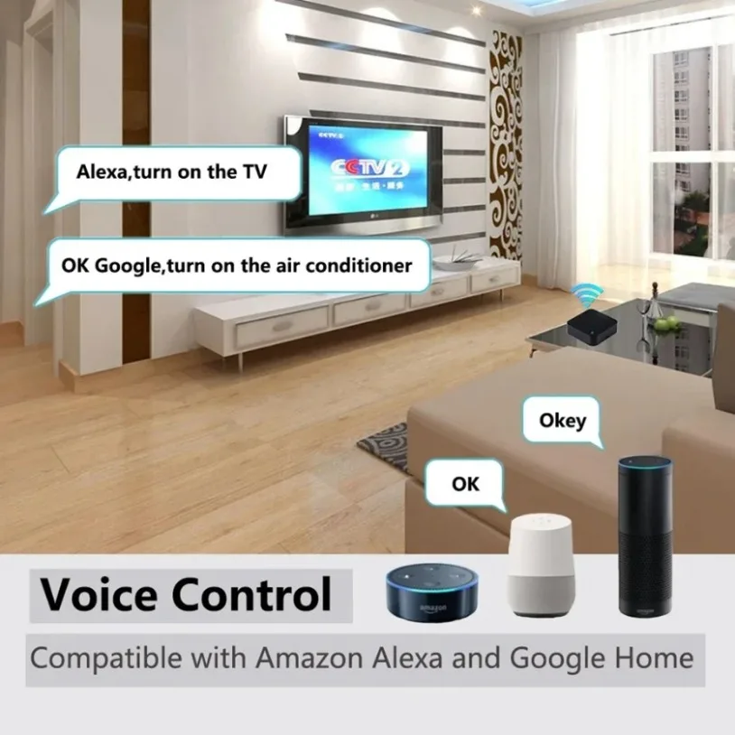 Tuya Zigbee 3.0 Smart IR Afstandsbediening Voor Alexa Google Home Voor AC TV Smart Home Blaster Infrarood Universele Afstandsbediening