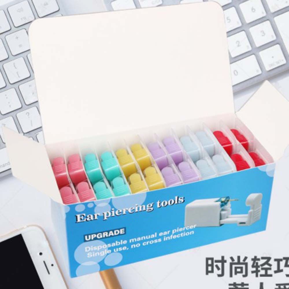 Piercing professionnel en acier pour cartilage de l'oreille, machine de perçage de boucle d'oreille, outil de piercing de poulet, hélice en antarctique